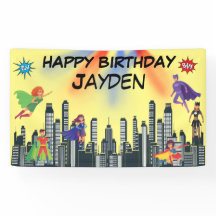 Superhéroe de justicia personalizada Fab Colorful 