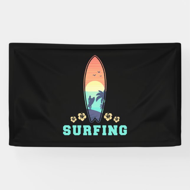 Lona Surf Y Flor (Horizontal)