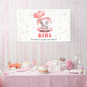 Lona Sweet Baby Elephant Baby Shower