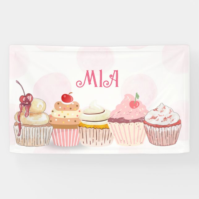 Lona Sweet One Year Old Birthday Party  (Horizontal)