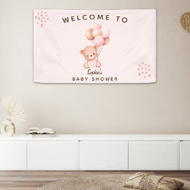 Lona Sweet Teddy Bear Baby Shower for Girls