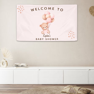 Lona Sweet Teddy Bear Baby Shower for Girls