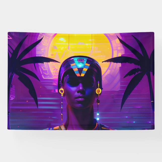 Lona Synthwave Pharaoh (Horizontal)