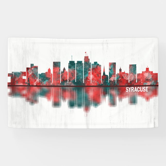 Lona Syracuse USA Skyline (Horizontal)