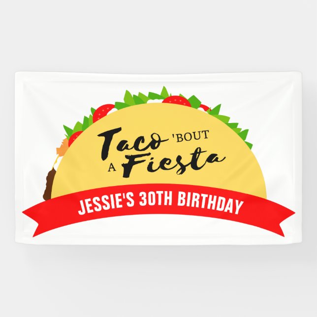 Lona Taco 'Bout A Fiesta (Horizontal)