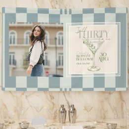 Lona Talk Thirty To Me Martini 30th Birthday Photo