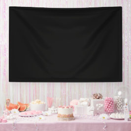 Lona Tapiz de pared minimalista negro de lujo