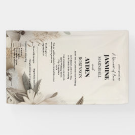 Lona Tarjetas de celebración de hito de personalizable