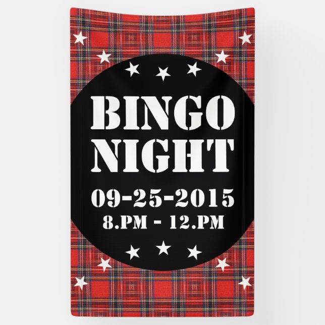 Lona Tartán plancha patrón tela roja real (Vertical)