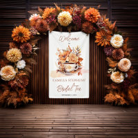 Taza de té de boda otoñal Floral Cottage Core Rega