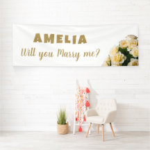 ¿Te casarás conmigo Propuesta Romántica Rosa Amari