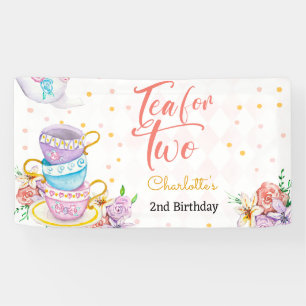 Lona Té para dos, cumpleaños de té