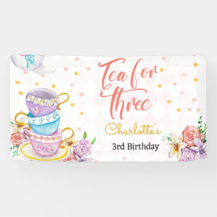 Lona Té para tres, tercer cumpleaños