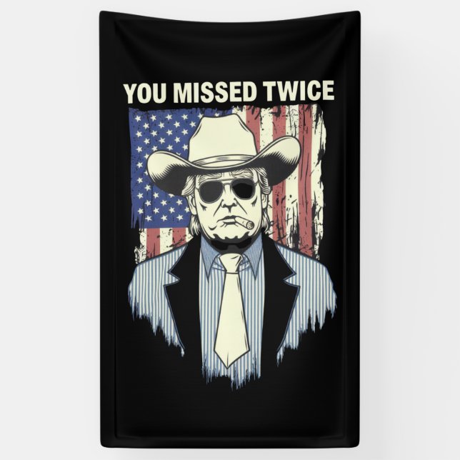 Lona Te Perdiste Dos Veces Occidental Trump Vaquero Tru (Vertical)