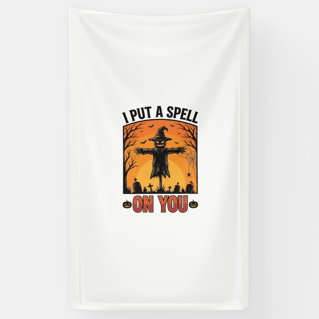 Lona Te Puse un Hechizo a Ti Espantapájaros de Hallowee (Vertical)