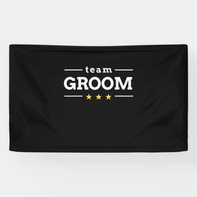Lona Team Groom (Horizontal)