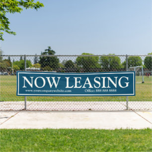 Lona Teléfono web de arrendamiento de Business Blue Whi