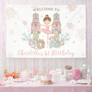 Lona Telón de fondo para el primer cumpleaños de Cascan