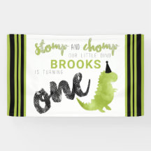 Tema De Dinosaurios Nuestro Pequeño Dino Negro Est