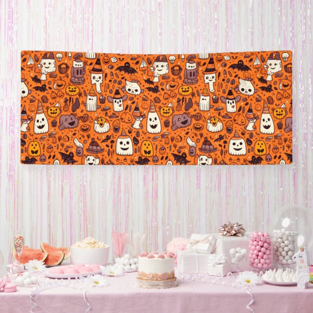Lona Tema de Halloween (Fiesta)