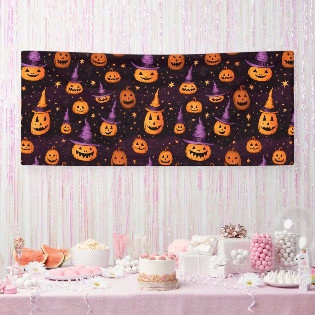 Lona Tema de Halloween (Fiesta)