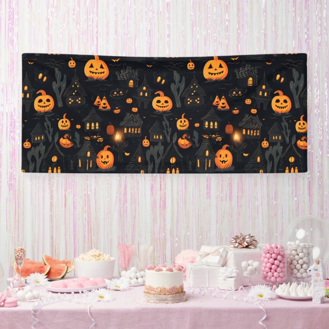 Lona Tema de Halloween (Fiesta)