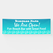 Tema De La Playa Reabre Banner De América