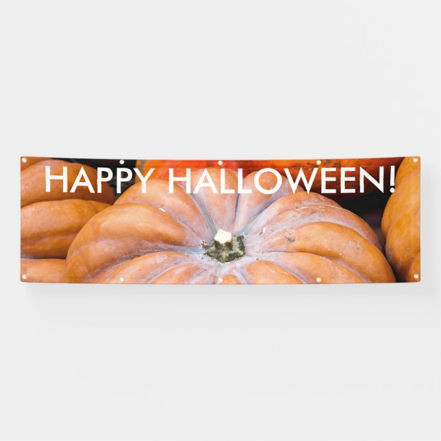 Lona Temporada de calabaza (Horizontal)
