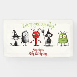 Lona ¡Tengamos miedo! Aniversario de monstruos tremendo