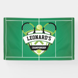 Lona Tenis party backdrop