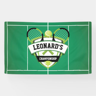 Lona Tenis party backdrop