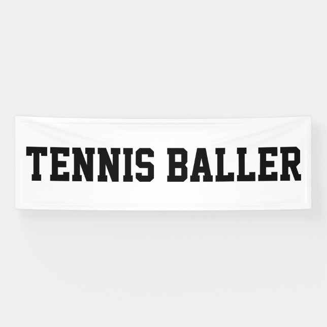 Lona Tennis Baller (Horizontal)
