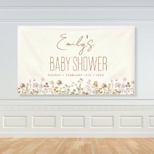 Lona Terracotta Wildflower Boho Baby Shower
