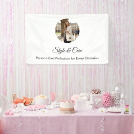 Lona Texto de imagen personalizada profesional en panta