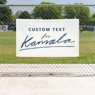Lona Texto personalizado para Kamala
