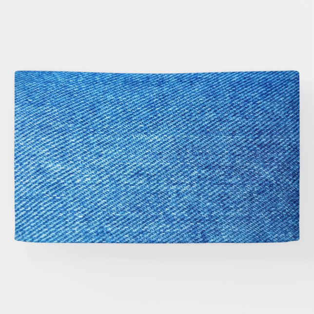 Lona Textura de Denim Azul (Horizontal)