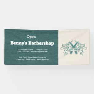Lona Textura de vaqueros azules de Barbershop