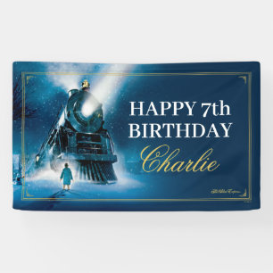 Lona The Polar Express Pajama Slumber Party Banner