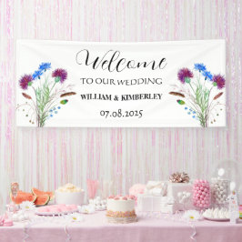 Lona Thistle Scotland flora una elegante boda rústica