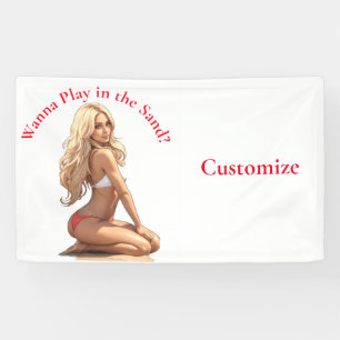 Lona Thunder_Cove, Chica de playa de Bikini