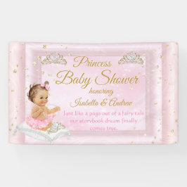 Lona Tiara para Baby Shower de Princesa Rosa
