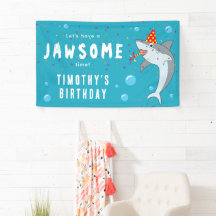 Tiburón blanco en Fiesta de cumpleaños de niños de