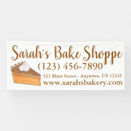 Lona Tienda personalizada de pastelería de papas dulces