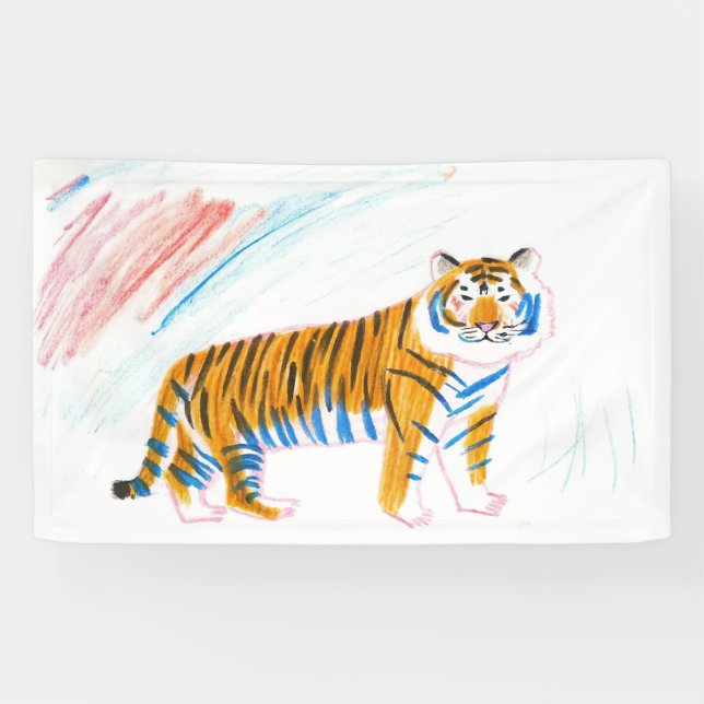 Lona Tigre de papel (Horizontal)