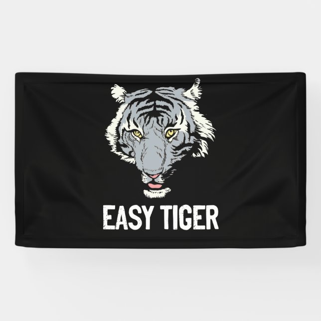Lona Tigre fácil de moda para la impresión de animales  (Horizontal)
