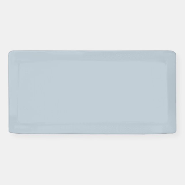 Lona Timeless - Banner de niebla azul (Horizontal)