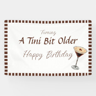 Lona Tini Bit Older - Tema de la bebida Espresso