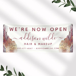 Lona Tinta De Acuarela Líquida De Arte Moderno Morado Y