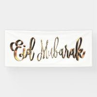 Tipografía elegante de la mirada del oro de Eid