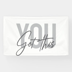 Lona Tipografía moderna, simple, genial. Tienes esto